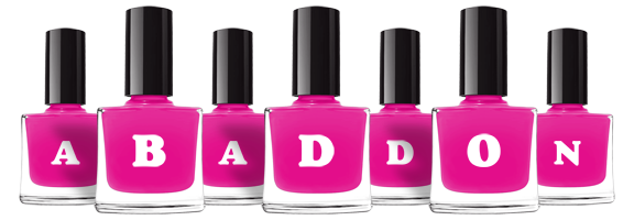 Abaddon nails logo