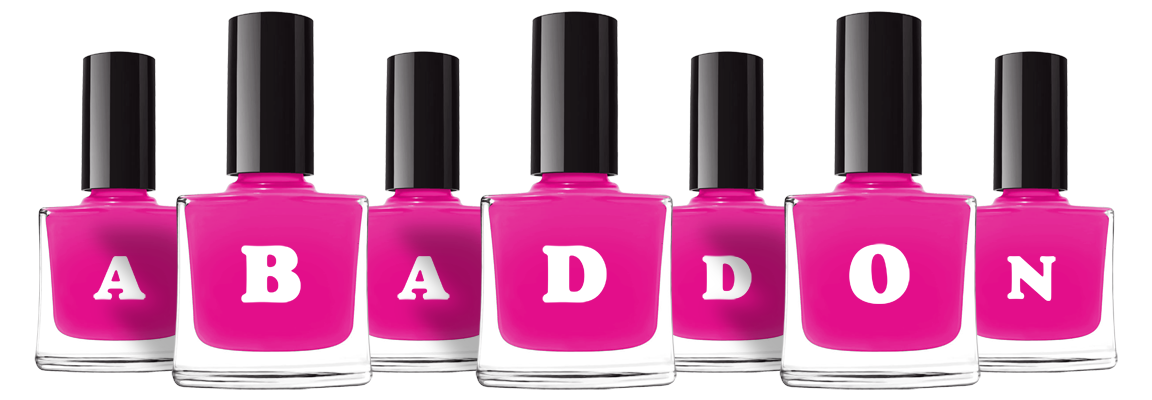 Abaddon nails logo