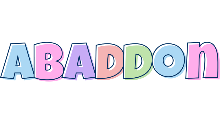 Abaddon pastel logo