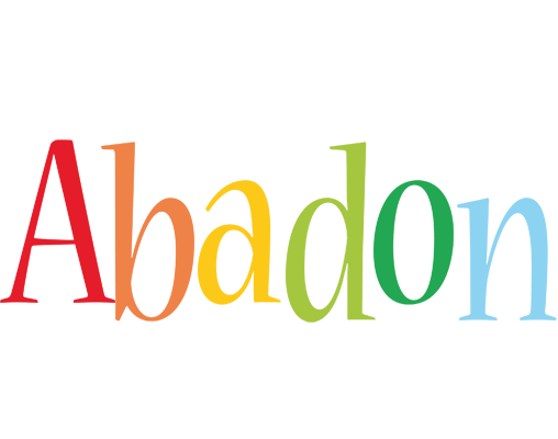 Abadon birthday logo