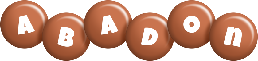 Abadon candy-brown logo