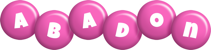 Abadon candy-pink logo