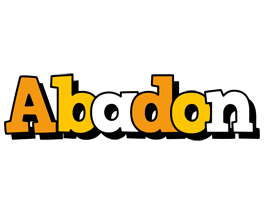 Abadon cartoon logo