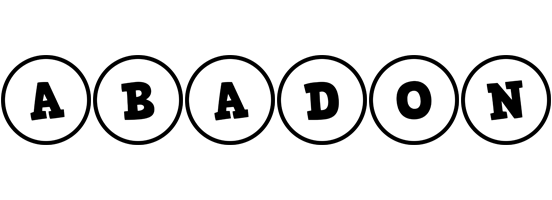 Abadon handy logo