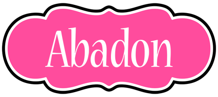 Abadon invitation logo