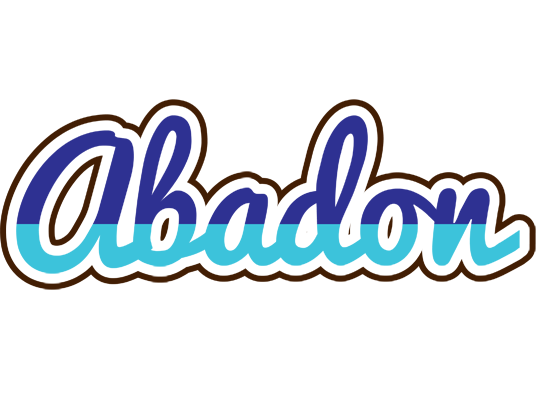 Abadon raining logo