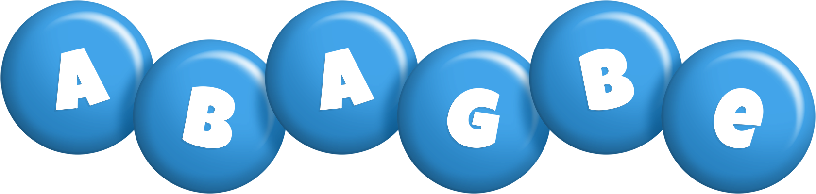 Abagbe candy-blue logo