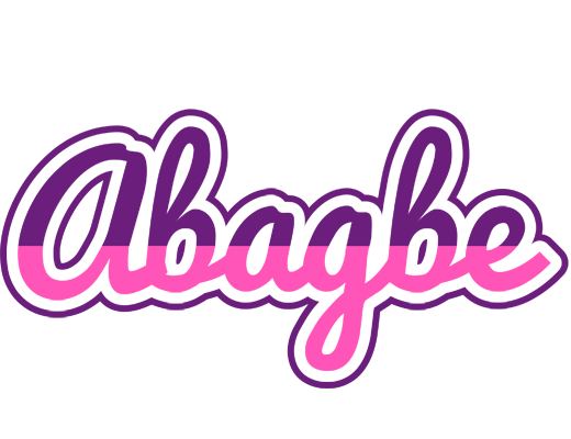 Abagbe cheerful logo