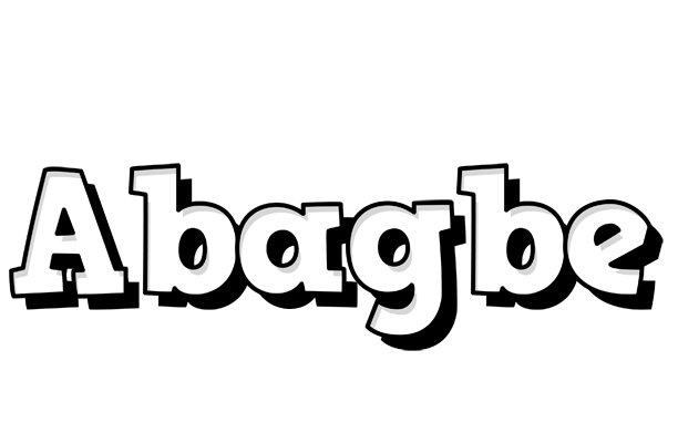 Abagbe snowing logo