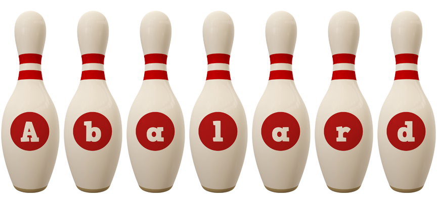 Abalard bowling-pin logo