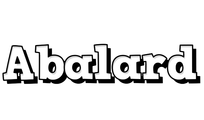 Abalard snowing logo