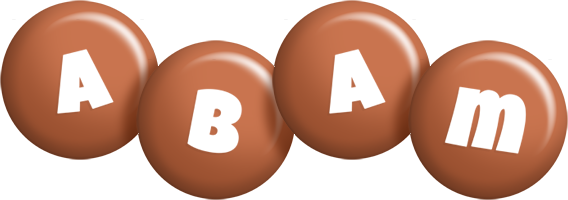 Abam candy-brown logo