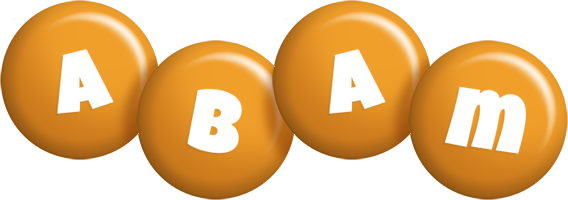Abam candy-orange logo