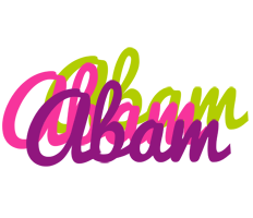 Abam flowers logo