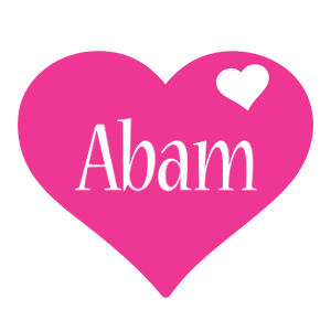 Abam love-heart logo