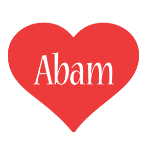 Abam love logo