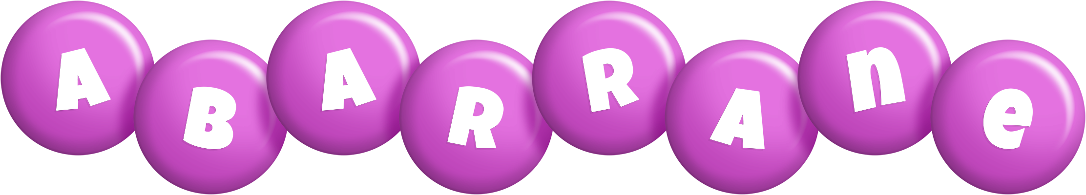 Abarrane candy-purple logo