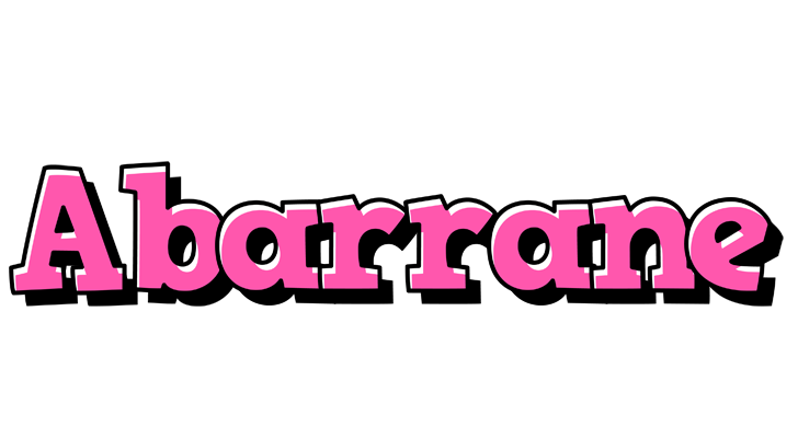 Abarrane girlish logo