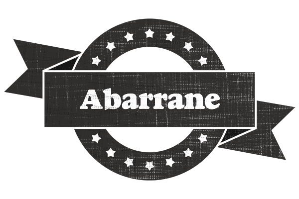 Abarrane grunge logo