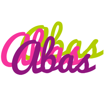Abas flowers logo