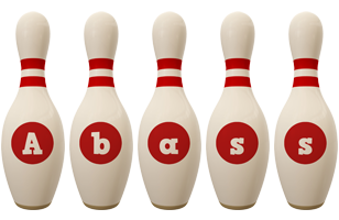 Abass bowling-pin logo