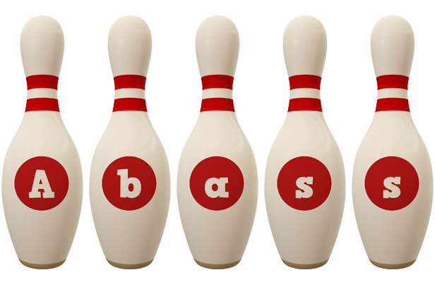 Abass bowling-pin logo