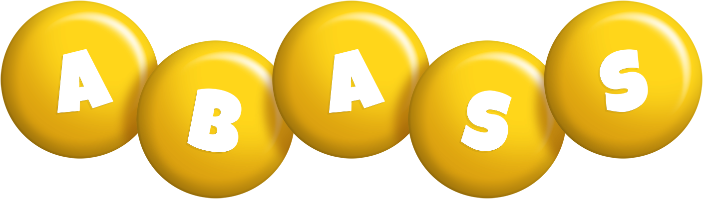 Abass candy-yellow logo
