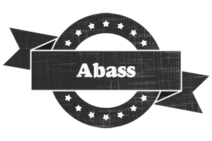 Abass grunge logo