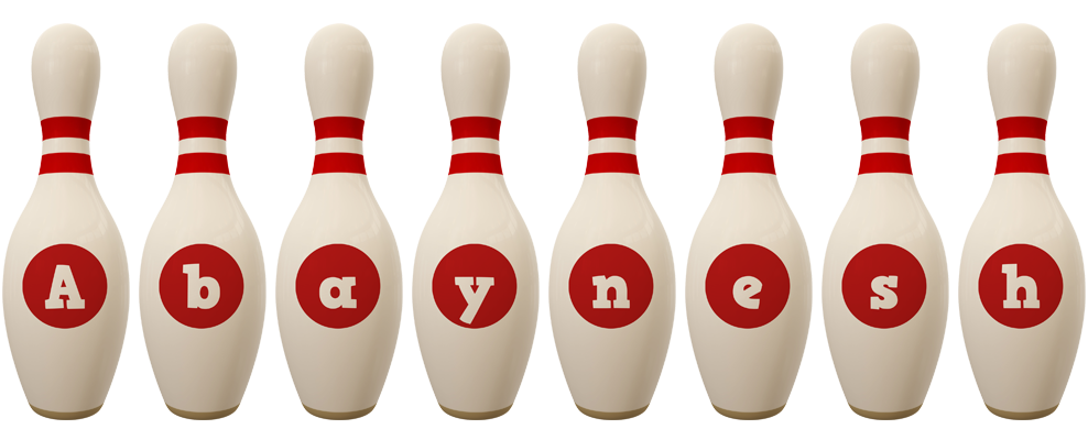 Abaynesh bowling-pin logo