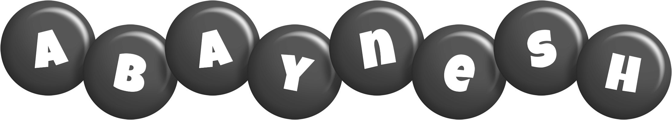 Abaynesh candy-black logo