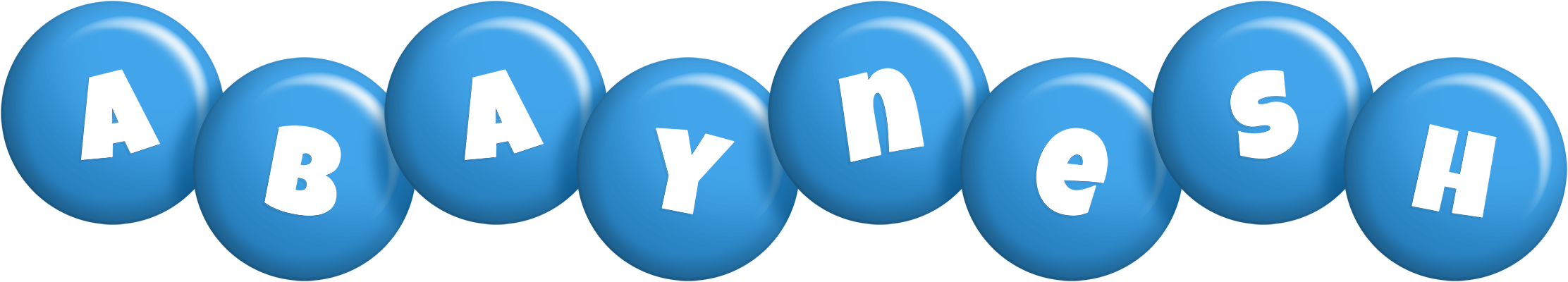 Abaynesh candy-blue logo