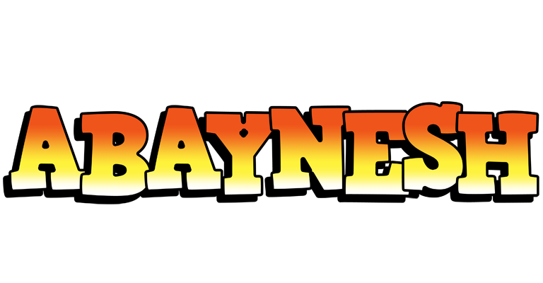 Abaynesh sunset logo