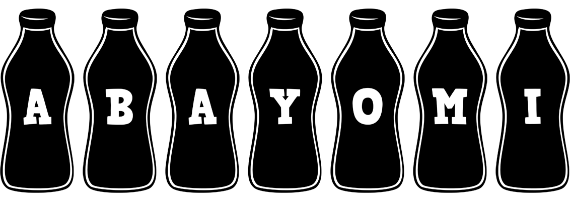 Abayomi bottle logo