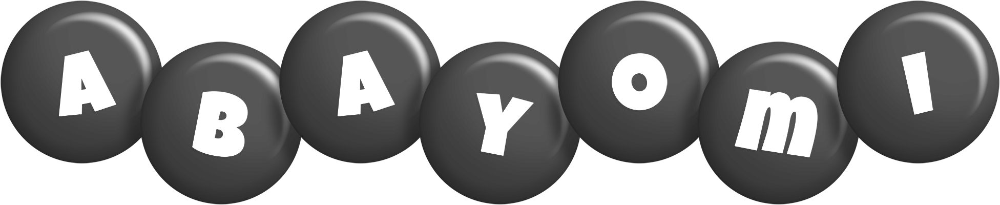 Abayomi candy-black logo