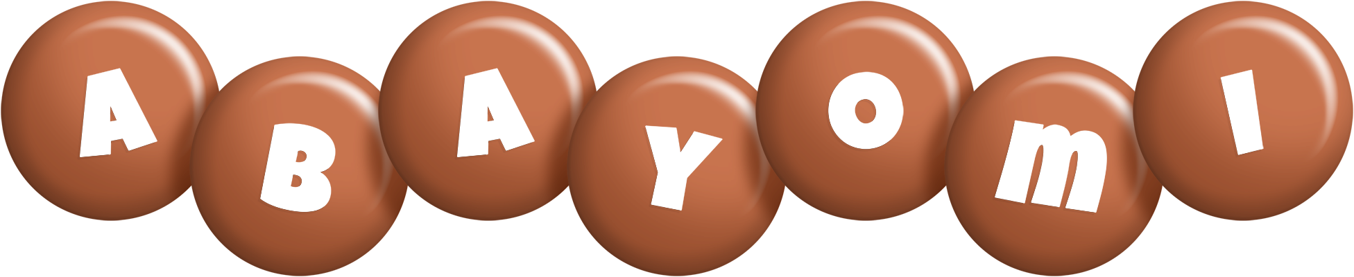 Abayomi candy-brown logo