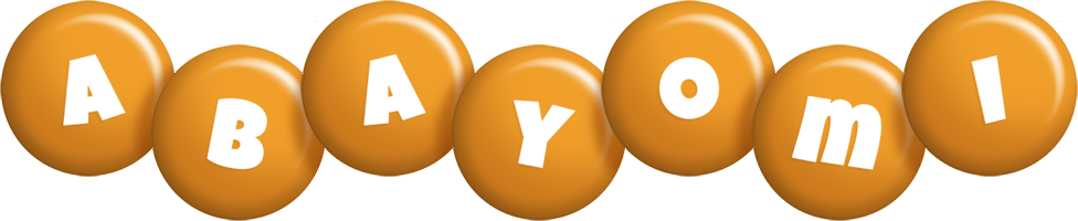 Abayomi candy-orange logo