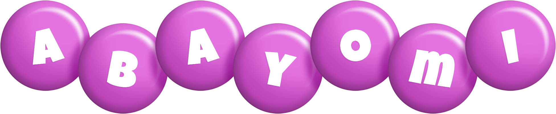 Abayomi candy-purple logo