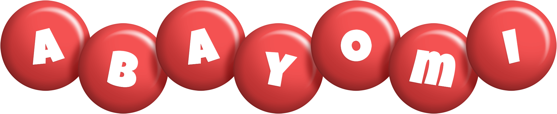 Abayomi candy-red logo