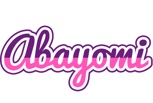 Abayomi cheerful logo