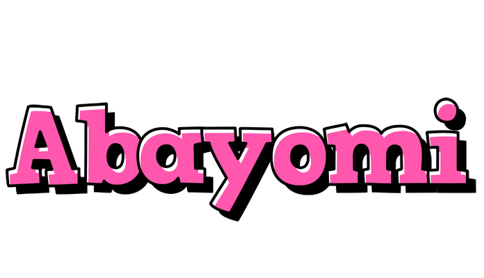 Abayomi girlish logo