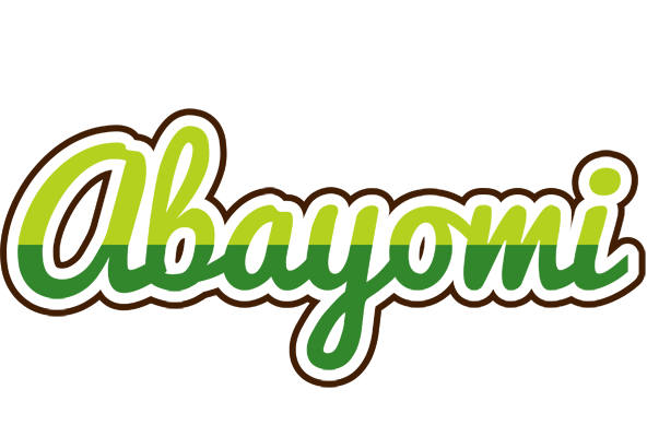 Abayomi golfing logo