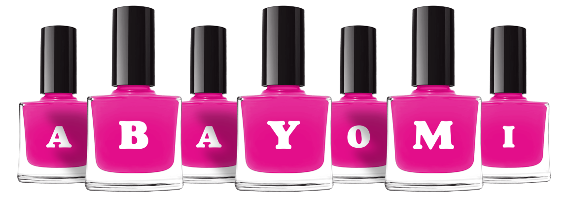 Abayomi nails logo