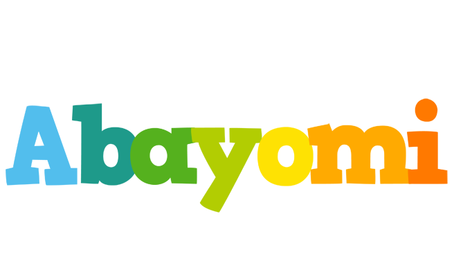 Abayomi rainbows logo