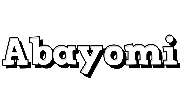 Abayomi snowing logo