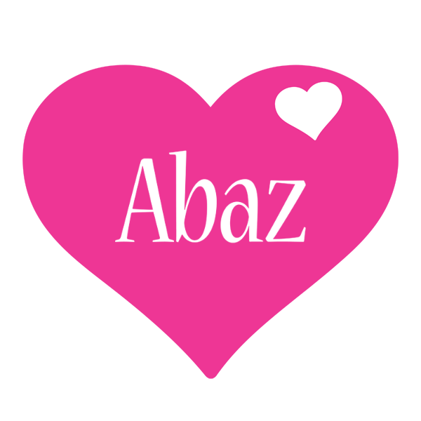 Abaz love-heart logo