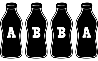 Abba bottle logo
