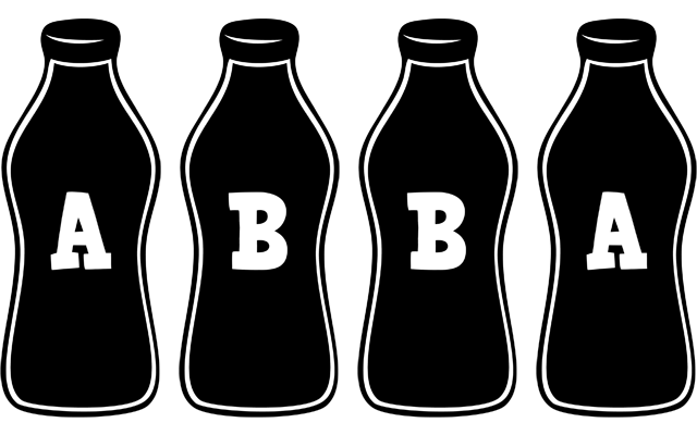 Abba bottle logo