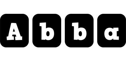 Abba box logo
