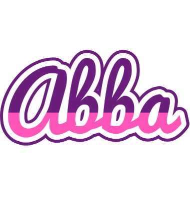 Abba cheerful logo