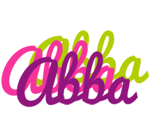 Abba flowers logo